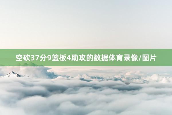 空砍37分9篮板4助攻的数据体育录像/图片