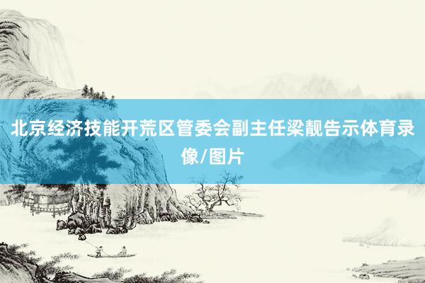 北京经济技能开荒区管委会副主任梁靓告示体育录像/图片