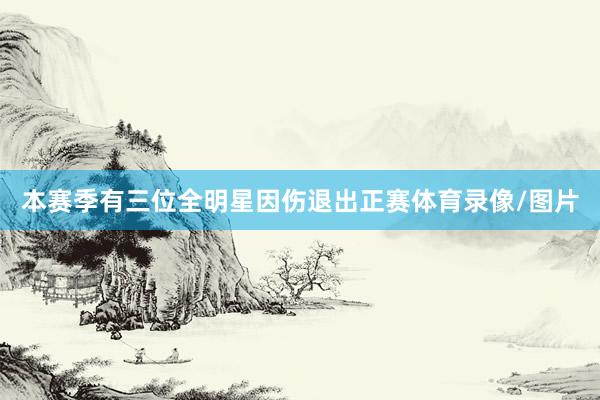 本赛季有三位全明星因伤退出正赛体育录像/图片