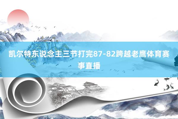 凯尔特东说念主三节打完87-82跨越老鹰体育赛事直播