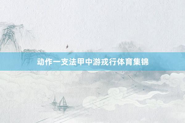 动作一支法甲中游戎行体育集锦